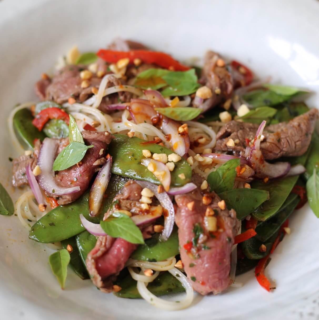 salade boeuf thai salade boeuf thai